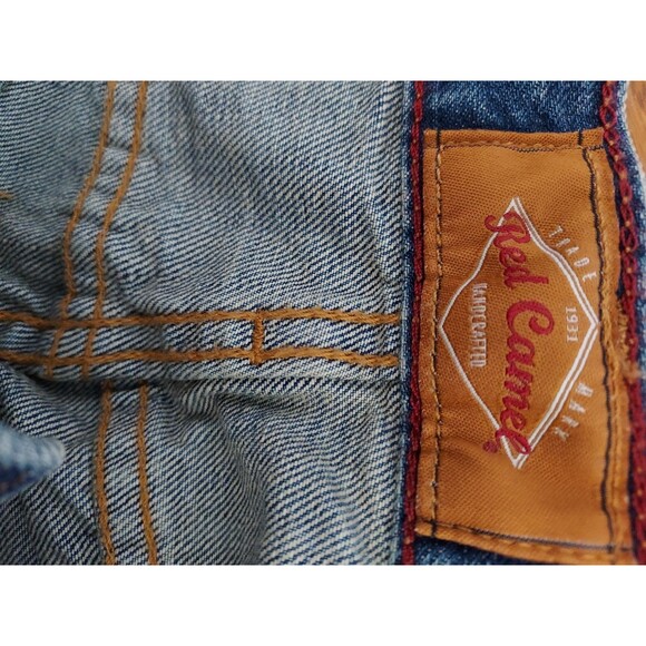 Red Camel Women's Relaxed Fit Boot Cut Blue Denim Jeans Size 29 x 32 NEW - Picture 3 of 5